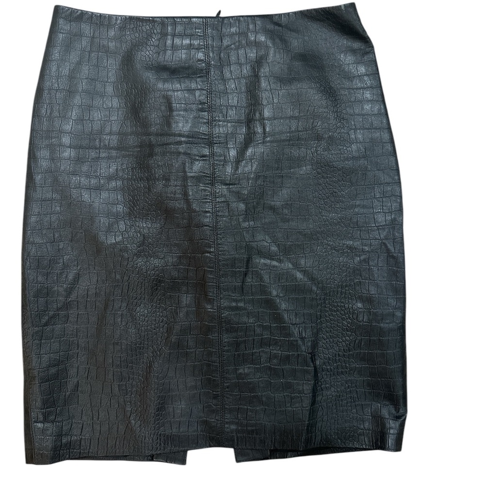 Vintage Laundry By Shelli Segal Black Pencil Skirt Size 6